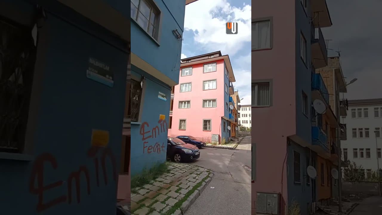 Erzurum'un Renkli Sokağı