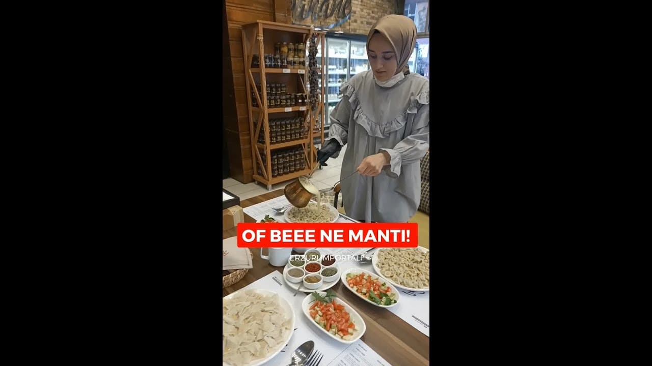 Of Beee Ne Mantı!