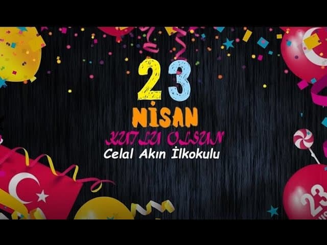 Erzurum'da 23 Nisan