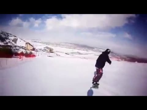 Erzurum, Palandöken'de Snowboard Show
