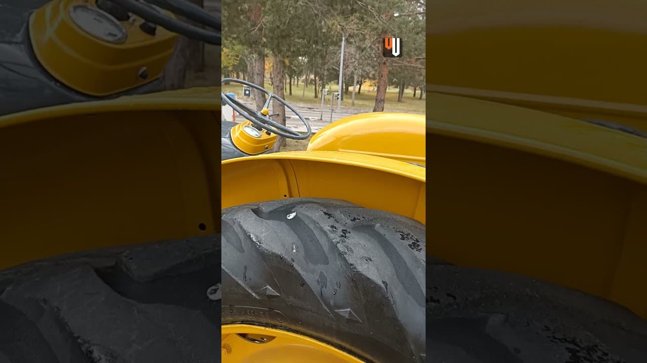 Erzurum'da Sergilenen Traktör