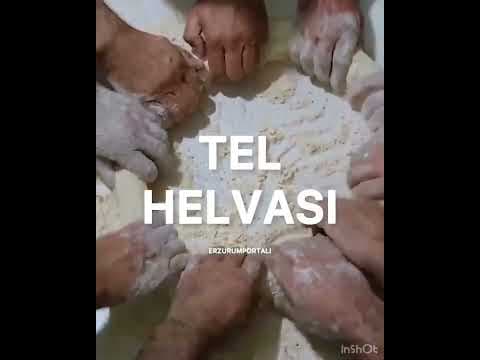 Erzurum Tel Helvası Yemeyen Var Mı?
