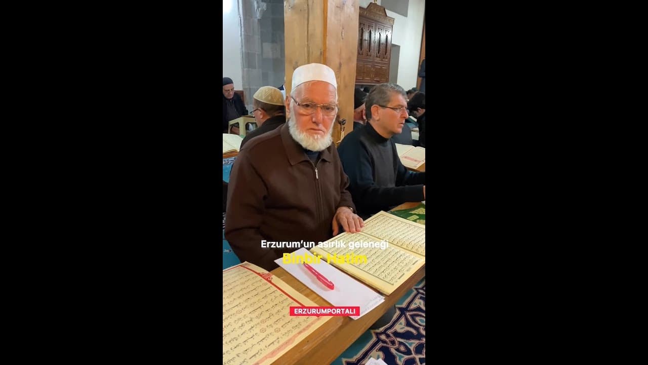 Binbir Hatim Ayazpaşa Camii Okuma Programı!