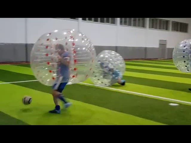 Erzurum'da Yeni Bir Heyecan Balon Futbolu