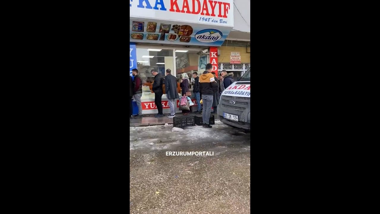 Erzurum'a Özgü Kuyruklar!