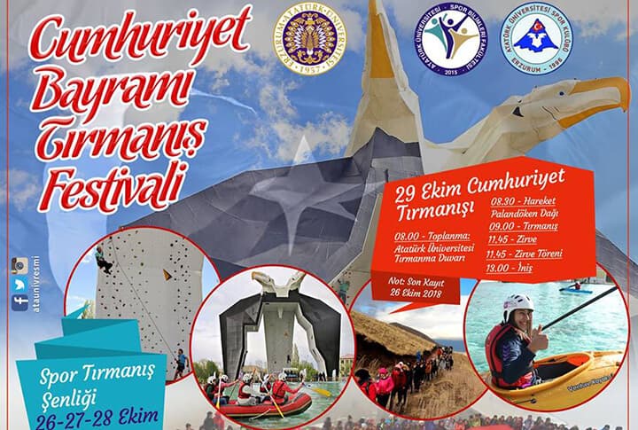AÜ'de Cumhuriyet Tırmanış Festivali!