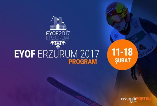 EYOF 2017 Erzurum Yarış Programı