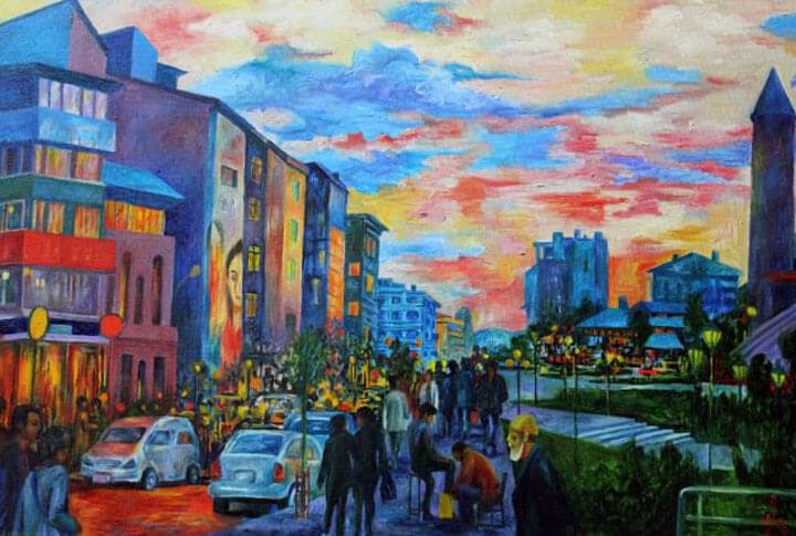 Ressamların Çizimlerinden Birbirinden Güzel 4 Erzurum Resmi