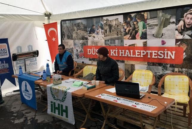 Erzurum'dan Suriye'ye İnsani Yardım