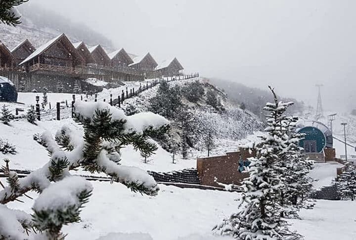 Kış Turizminin Gözdesi Palandöken'e Sezonun İlk Karı Yağdı!