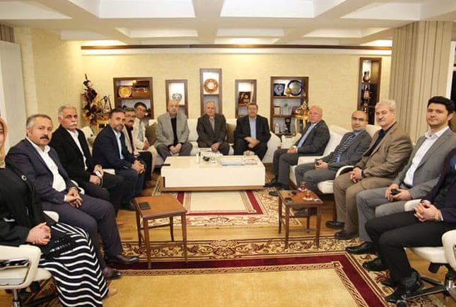 Türkiye Yazarlar Birliği'nden Sekmen'e Ziyaret