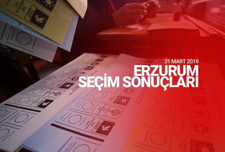 Erzurum 2019 Yerel Seçim Sonuçları