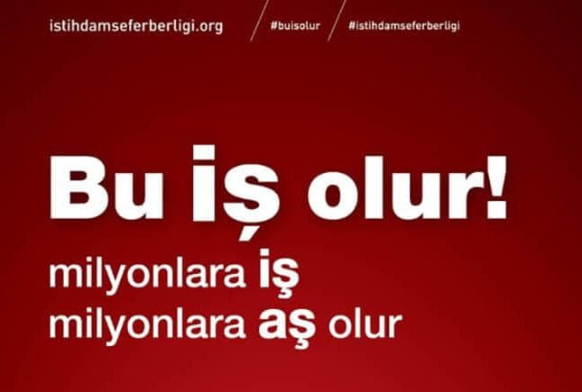 Bu iş olur, milyonlara iş, milyonlara aş olur! Erzurum İstihdam Seferberliği