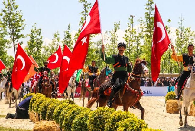 Etnospor Kültür Festivali'nde Erzurum Otağı Büyük İlgi Görüyor