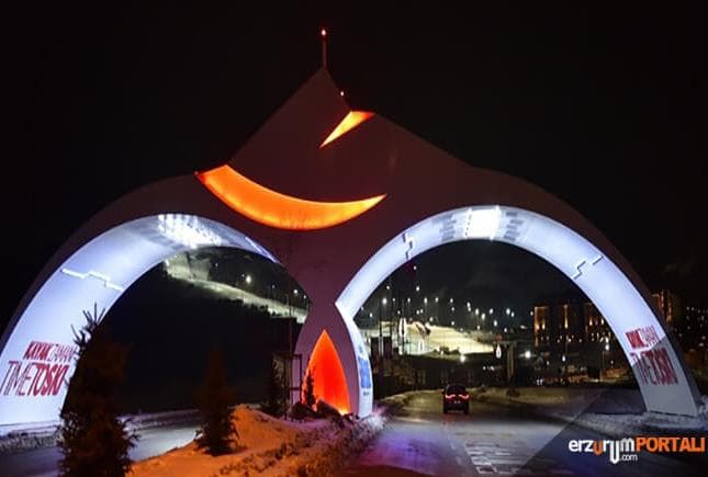 EYOF'a Günler Kala Erzurum Işıl Işıl