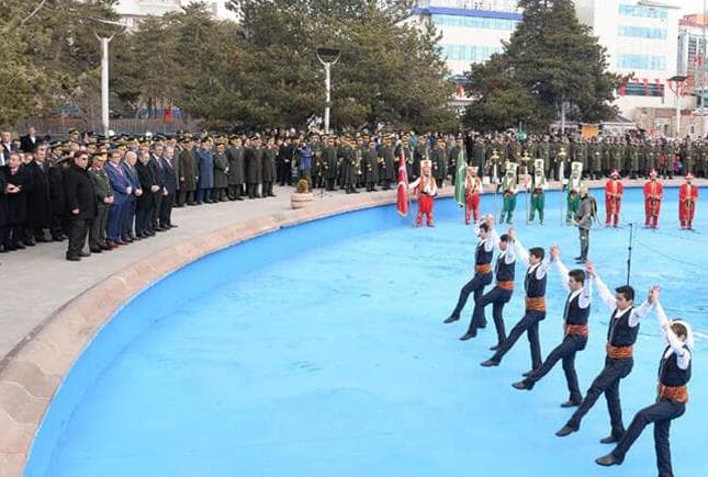Erzurum'da 12 Mart Kurtuluş Çoşkusu