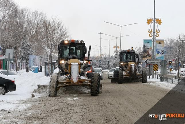 EYOF'a Sayılı Günler Kala Erzurum, 'Kar Beyaz'