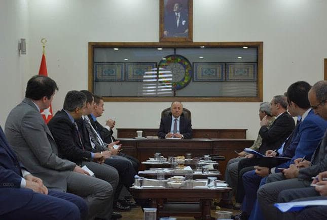 Erzurum Kongre Binasında Kaymakamlar Toplantısı