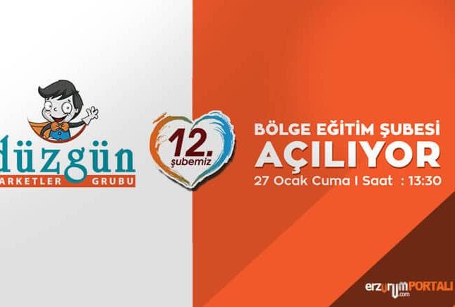 Özel İndirimler İle Düzgün Market 12. Şube Açılışı