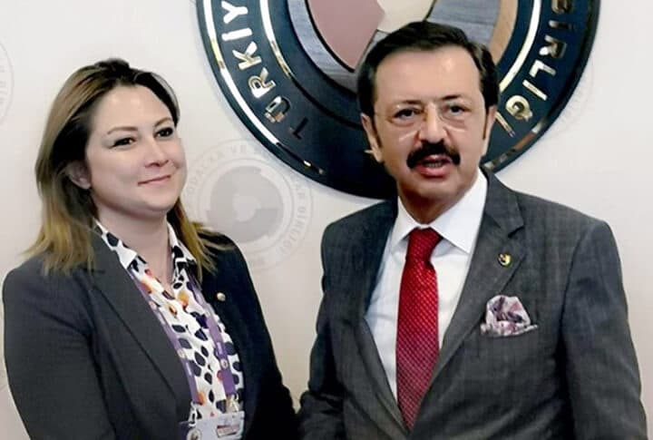 TOBB Bölge Koordinatörlüğüne Erzurumlu Çalıkuşu Seçildi, Hisarcıklıoğlu İlk Tebrik Edenlerden!