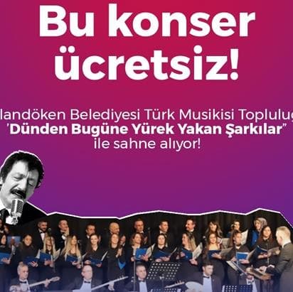 Dünden Bugüne Yürek Yakan Şarkılar Konserini Kaçırma!
