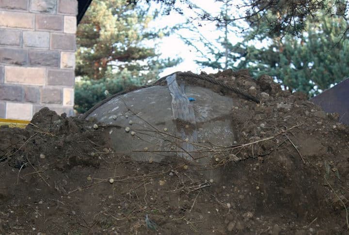 Erzurum'da Moğollardan Kalma 2 Tonluk Mancınık Güllesi Bulundu