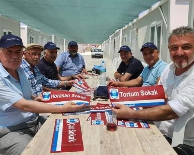 Hatay Hassa'da depremzedeler için Erzurum mahallesi kuruldu