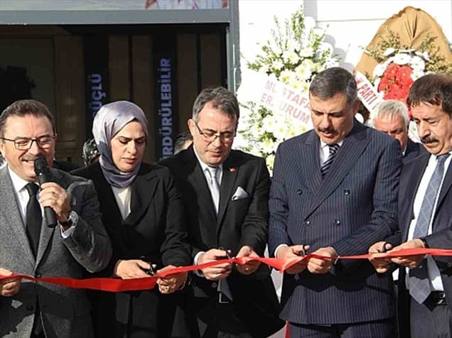 Erzurum ve Bölgenin Sesi Pusula Gazetesi Yeni Hizmet Binası Açıldı