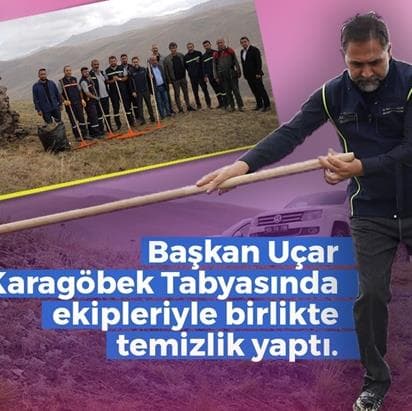 Yakutiye Belediyesi Ekipleri Karagöbek Tabyasında!