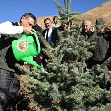 Erzurum’da 122 Bin Fidan Toprakla Buluştu