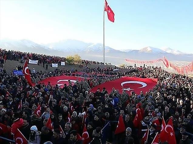 Erzurum, Aziziye Destanı'nın 147. Yıl Dönümünde Nene Hatun'un İzinde Yürüdü