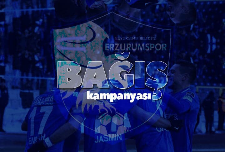 Erzurumspor SMS Bağış Kampanyası Başladı