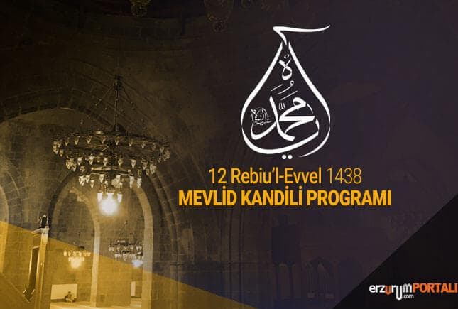 11 Aralık 2016 Mevlid Kandili Programı