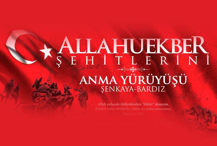 Allahuekber Şehitlerini Anma Yürüyüşü