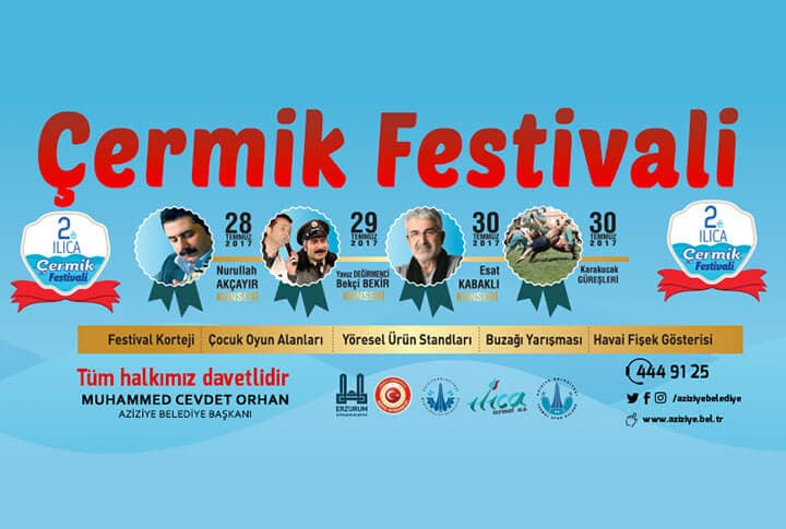 2. Ilıca Çermik Festivali Başlıyor! 3 Gün Sürecek Festival Programı