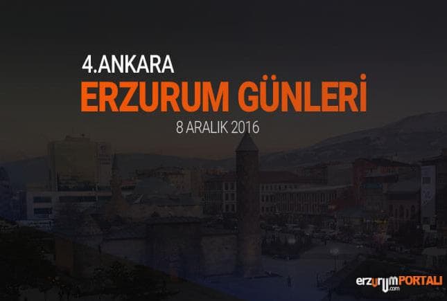 4. Ankara Erzurum Tanıtım Günleri