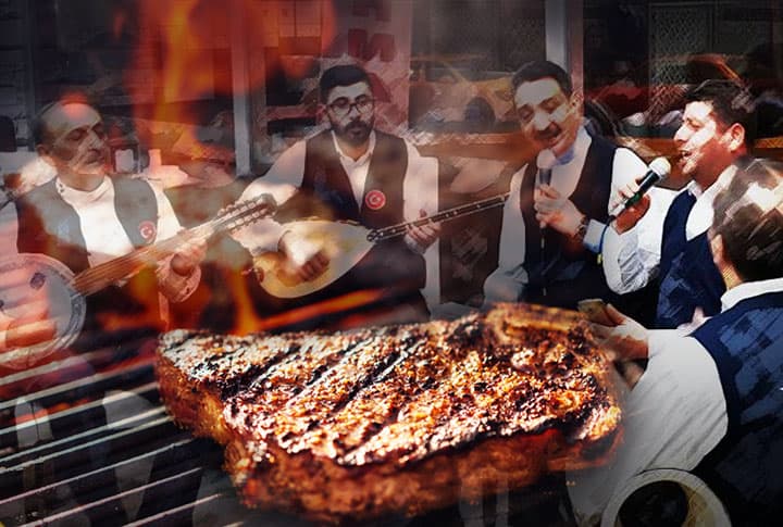 Erzurum'da Her Cumartesi Fasıl Eşliğinde Mangalbaşı Keyfi Vardı!
