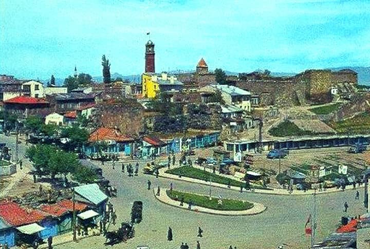 Erzurum Kalesi ve Çevresi 10 Nostaljik Resim