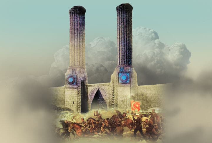 Erzurum Tarihi İçin Düşünülmüş Muhteşem 3 Erzurum İllüstrasyonu