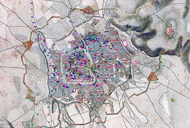 Türkiye'de Bir İlk! Erzurum Şehrinin 400 Yıllık Haritasını Hazırlandı