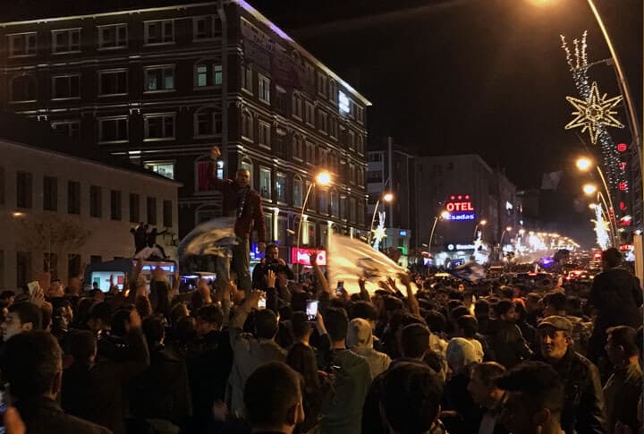 Erzurum'da Şampiyonluk Sevinci