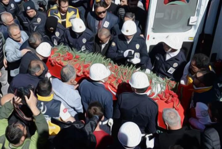 Erzurum, Afrin'de Şehit Olan Sağlıkçısını Toprağa Verdi