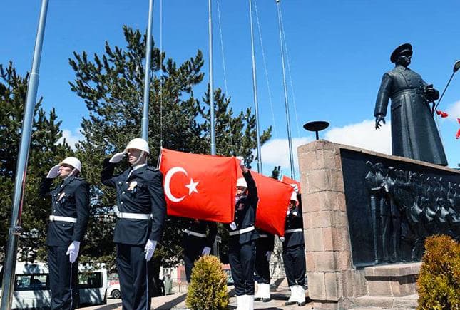 Fotoğraflarla Polis Teşkilatı 172. Yılı Erzurum Etkinlikleri