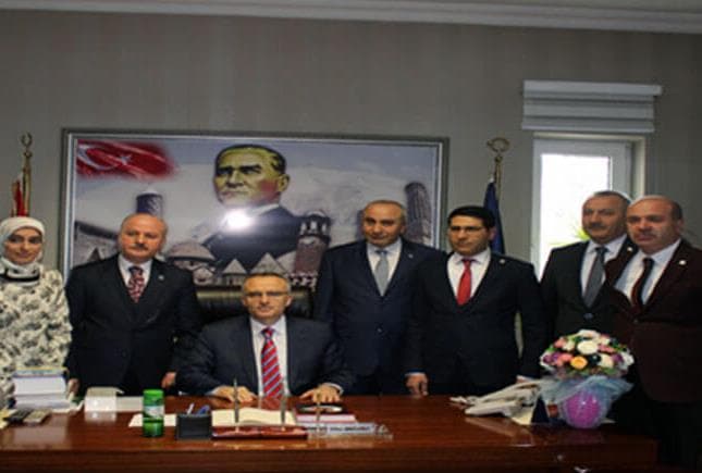 Maliye Bakanı Naci Ağbal'ın Erzurum SMMMO'ya Ziyareti