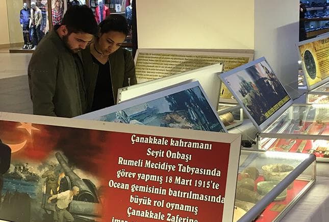 Çanakkale Savaş Malzemeleri Müzesi Ziyaretçilerini Bekliyor