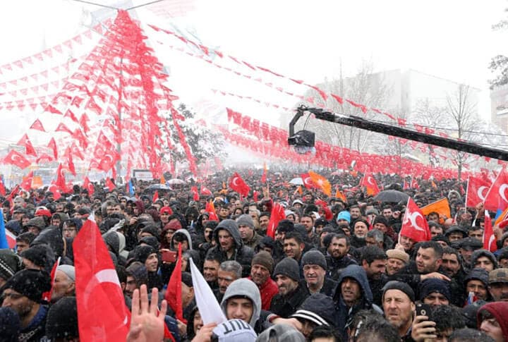 Erdoğan Erzurum İçin Müjdeler Verdi! İşte Fotoğraflarla Erzurum Mitingi