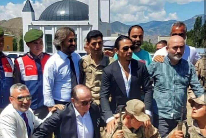 Erzurum'lu Nusret Gökçe Köyüne Yaptırdığı Külliyenin Açılış Töreninde!