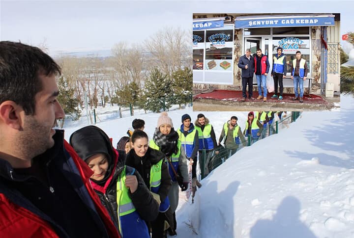 Yaban Hayvanları Bayram Etti, Cağ Kebapcılar Onları Unutmadı!