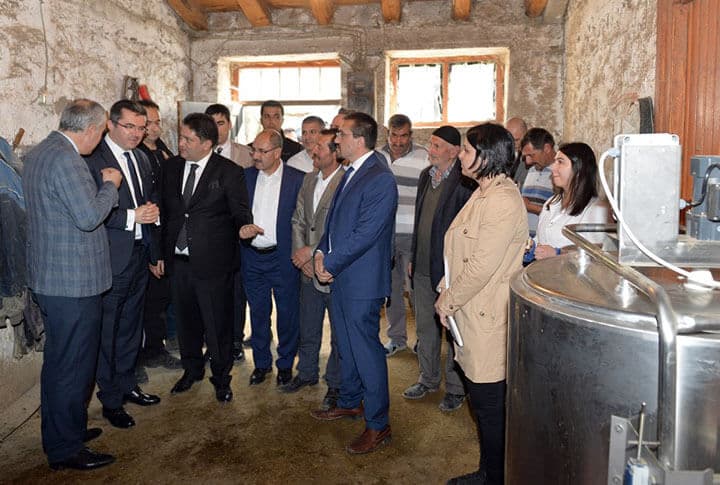 Erzurum'da Çark Dönmeye Başladı