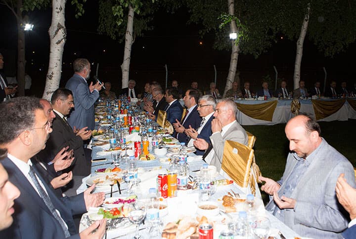 Erzurum Protokolü İftar Yemeğinde Buluştu